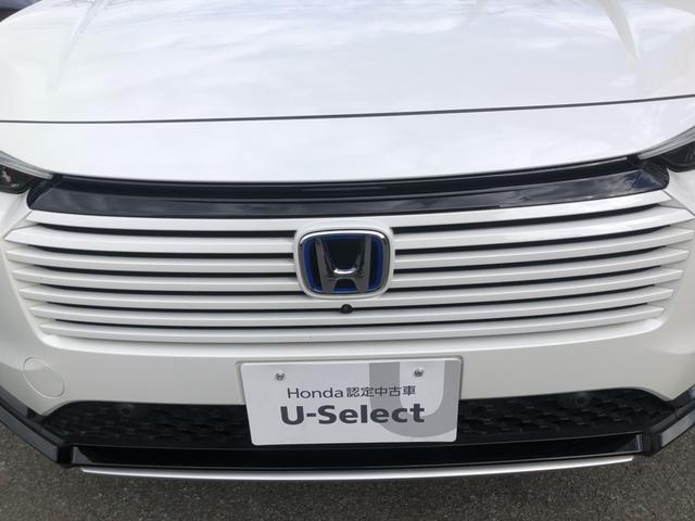 ヴェゼル ｅ：ＨＥＶＺ　試乗車アップ　純正ナビ　ＥＴＣ　ドラレコ　全周囲カメラ　クルーズコントロール　シートヒーター　禁煙車　衝突回避支援ブレーキ機能　パノラミックビューモニター　スマキ　Ｐトランク　フルオートエアコン（54枚目）