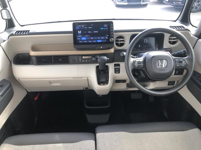 Ｎ－ＢＯＸ ベースグレード　試乗車アップ　純正ナビ　前後ドラレコ　ＥＴＣ　片側電動スライド　シートヒーター　クルーズコントロール」　禁煙車　衝突軽減システム　スマートキ－　カーテンエアバック　イモビライザー　ＥＣＯモード　地デジ（3枚目）