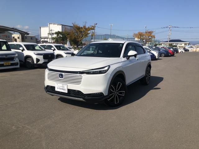 ヴェゼル ｅ：ＨＥＶＺ　試乗車アップ　純正ディスプレイオーディオ　ドラレコ　ＬＥＤ　アルミホイール　衝突回避支援ブレーキ機能　スマキ　Ｐトランク　フルオートエアコン　Ｄレコ　エアバッグ　両席エアバック　Ｒカメ　記録簿付　禁煙（42枚目）