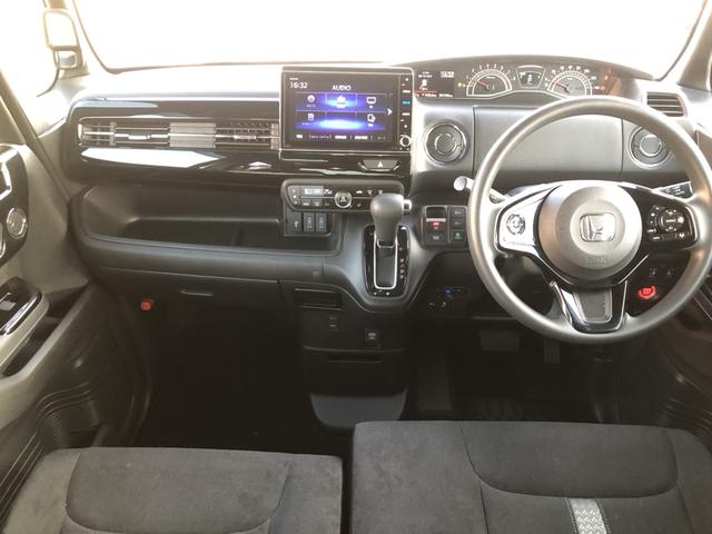 Ｎ－ＢＯＸカスタム Ｌ　純正ナビ　ＥＴＣ　両側電動スライド　シートヒーター　クルーズコントロール　アルミホイール　両席電動スライドドア　Ｐソナー　禁煙　１オーナー　サイドエアバッグ　ナビＴＶ　Ａストップ　ベンチシート　ＡＣ（2枚目）