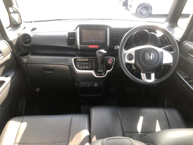 Ｎ－ＢＯＸ Ｇ・Ｌパッケージ　ナビ　前後ドラレコ　ＥＴＣ　片側電動スライドドア　ワンオーナー　禁煙車　Ｉ－ＳＴＯＰ　ベンチ席　メンテナンスノート　１オ－ナ－　カラーバックモニター　全席ＰＷ　地ＴＶ　ＡＡＣ　横滑り防止　スマートキー（2枚目）