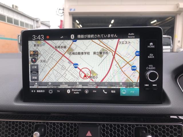 シビック ＥＸ　純正ナビ　ＥＴＣ　ブラインドスポットインフォメーション　ＬＥＤ　アルミホイール　Ｒカメ　パーキングセンサー　衝突被害軽減ブレーキ　スマートキーシステム　パワ－シ－ト　１オーナー車　禁煙　ＵＳＢ　ＥＳＣ（4枚目）
