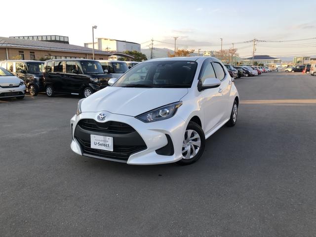 ヤリス ハイブリッドＸ　トヨタ純正ディスプレイオーディオ　ＥＴＣ　前後ドラレコ　デジタルインナーミラー　ＵＳＢ接続　カーテンエアバッグ　イモビライザー　バックモニター　ワイヤレスキー　ワンオーナー　ＡＢＳ　定期点検記録簿（34枚目）