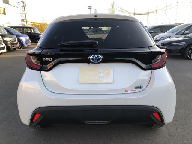 ヤリス ハイブリッドＸ　トヨタ純正ディスプレイオーディオ　ＥＴＣ　前後ドラレコ　デジタルインナーミラー　ＵＳＢ接続　カーテンエアバッグ　イモビライザー　バックモニター　ワイヤレスキー　ワンオーナー　ＡＢＳ　定期点検記録簿（37枚目）