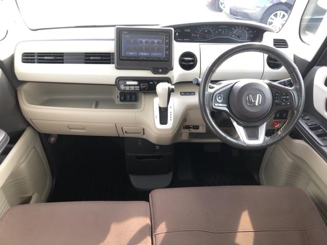 N-BOX G・Lホンダセンシング 純正ナビ ETC 両側電動スライドドア LED ワンオーナー W電動ドア レーダブレーキ Aストップ カーテンエアバック 禁煙 ESC キーフリーシステム オートライト バックM 1オーナー USB(2枚目)