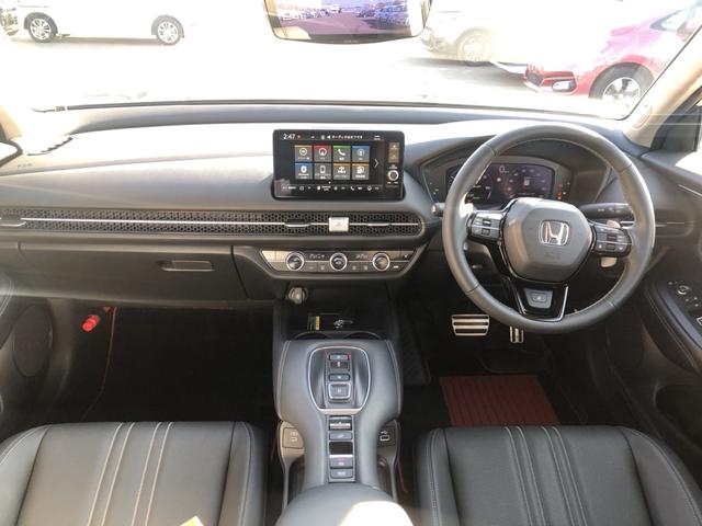 ZR-V e:HEVZ 純正ナビ ETC 前後ドラレコ マルチビューカメラ ブラインドスポットインフォメーション Pセンサー Bカメラ サイドエアバック パワ-シ-ト ナビTV LEDヘッドライト USB接続 地デジ 禁煙(2枚目)