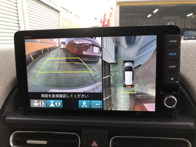 フリード ｅ：ＨＥＶエアーＥＸ　試乗車アップ　純正ナビ　ＥＴＣ　前後ドラレコ　ＬＥＤ　両側電動ドア　３６０°カメラ　衝突軽減システム　ソナー　横滑り防止装置　クルーズコントロール　サイドカーテンエアバック　フルセグＴＶ　キーレス（7枚目）