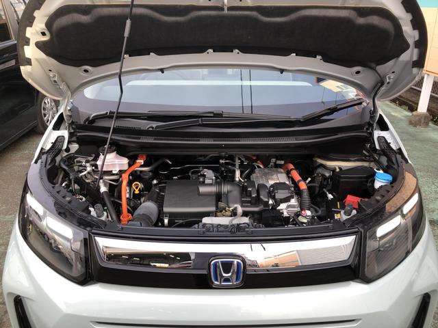 フリード ｅ：ＨＥＶエアーＥＸ　試乗車アップ　純正ナビ　ＥＴＣ　前後ドラレコ　ＬＥＤ　両側電動ドア　３６０°カメラ　衝突軽減システム　ソナー　横滑り防止装置　クルーズコントロール　サイドカーテンエアバック　フルセグＴＶ　キーレス（36枚目）