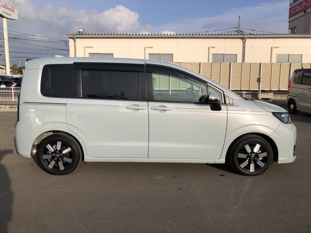 フリード ｅ：ＨＥＶエアーＥＸ　試乗車アップ　純正ナビ　ＥＴＣ　前後ドラレコ　ＬＥＤ　両側電動ドア　３６０°カメラ　衝突軽減システム　ソナー　横滑り防止装置　クルーズコントロール　サイドカーテンエアバック　フルセグＴＶ　キーレス（39枚目）