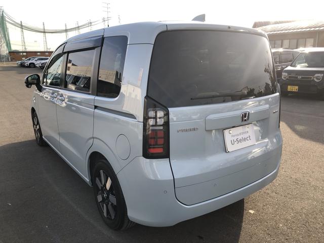 フリード ｅ：ＨＥＶエアーＥＸ　試乗車アップ　純正ナビ　ＥＴＣ　前後ドラレコ　ＬＥＤ　両側電動ドア　３６０°カメラ　衝突軽減システム　ソナー　横滑り防止装置　クルーズコントロール　サイドカーテンエアバック　フルセグＴＶ　キーレス（42枚目）