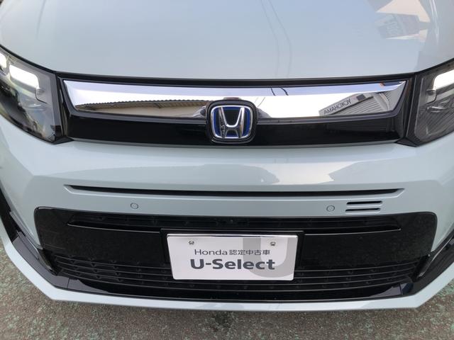 フリード ｅ：ＨＥＶエアーＥＸ　試乗車アップ　純正ナビ　ＥＴＣ　前後ドラレコ　ＬＥＤ　両側電動ドア　３６０°カメラ　衝突軽減システム　ソナー　横滑り防止装置　クルーズコントロール　サイドカーテンエアバック　フルセグＴＶ　キーレス（44枚目）