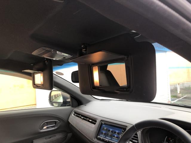 ヴェゼル ハイブリッドＲＳ・ホンダセンシング　純正ナビ　ＥＴＣ　前後ドラレコ　ＬＥＤ　アルミホイール　シートヒーター　１オ－ナ－　定期点検記録簿　サイドＳＲＳ　Ｒカメ　フルオートエアコン　禁煙　ＵＳＢ接続　両席エアバック　スマキー　ＴＶナビ（62枚目）