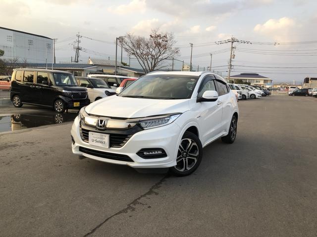 ヴェゼル ハイブリッドＺ・ホンダセンシング　純正ナビ　ＥＴＣ　ドラレコ　ＬＥＤ　アルミホイール　シートヒーター　レーダーサポート　１オーナ－　ＤＶＤ再生機能　整備記録簿　横滑り防止システム　バックアイカメラ　盗難防止装置　フルセ　スマ－トキ－（35枚目）