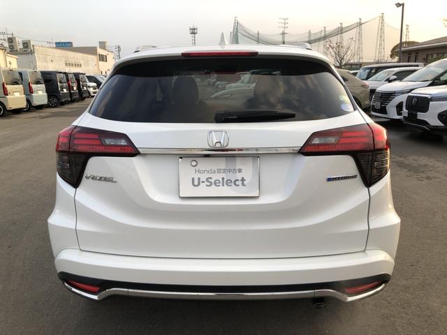 ヴェゼル ハイブリッドＺ・ホンダセンシング　純正ナビ　ＥＴＣ　ドラレコ　ＬＥＤ　アルミホイール　シートヒーター　レーダーサポート　１オーナ－　ＤＶＤ再生機能　整備記録簿　横滑り防止システム　バックアイカメラ　盗難防止装置　フルセ　スマ－トキ－（38枚目）