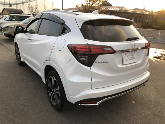 ヴェゼル ハイブリッドＺ・ホンダセンシング　純正ナビ　ＥＴＣ　ドラレコ　ＬＥＤ　アルミホイール　シートヒーター　レーダーサポート　１オーナ－　ＤＶＤ再生機能　整備記録簿　横滑り防止システム　バックアイカメラ　盗難防止装置　フルセ　スマ－トキ－（39枚目）