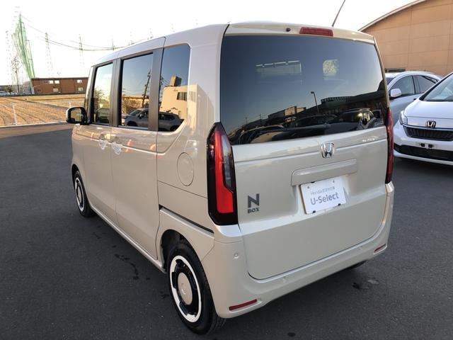 N-BOX ファッションスタイル 試乗車アップ 純正ディスプレイオーディオ 片側電動スライドドア LED 禁煙 ソナー 盗難防止装置 スマートキ USBポート バックモニター サイドカーテンエアバック クルコン パワーステアリング(35枚目)