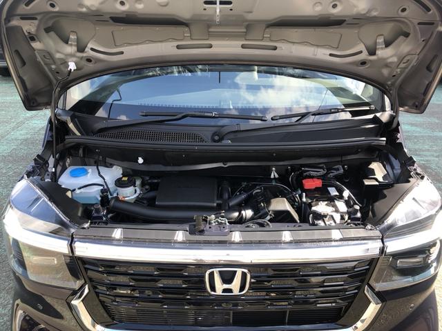 Ｎ－ＢＯＸカスタム ベースグレード　届出済未使用車　片側電動スライドドア　ＣＭＢＳ　禁煙　１オーナー　ベンチシート　オートエアコン　スマートキ　ＬＥＤ　盗難防止装置　クルコン　パワーステアリング　エアバッグ　ＥＳＣ　パワーウインドウ（29枚目）