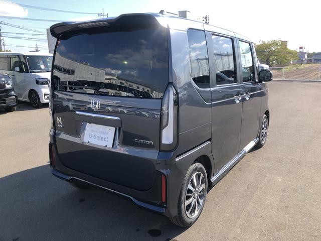 N-BOXカスタム ベースグレード 届出済未使用車 片側電動スライドドア CMBS 禁煙 1オーナー ベンチシート オートエアコン スマートキ LED 盗難防止装置 クルコン パワーステアリング エアバッグ ESC パワーウインドウ(35枚目)