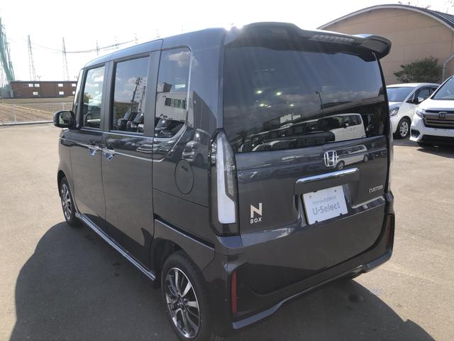 N-BOXカスタム ベースグレード 届出済未使用車 片側電動スライドドア CMBS 禁煙 1オーナー ベンチシート オートエアコン スマートキ LED 盗難防止装置 クルコン パワーステアリング エアバッグ ESC パワーウインドウ(37枚目)