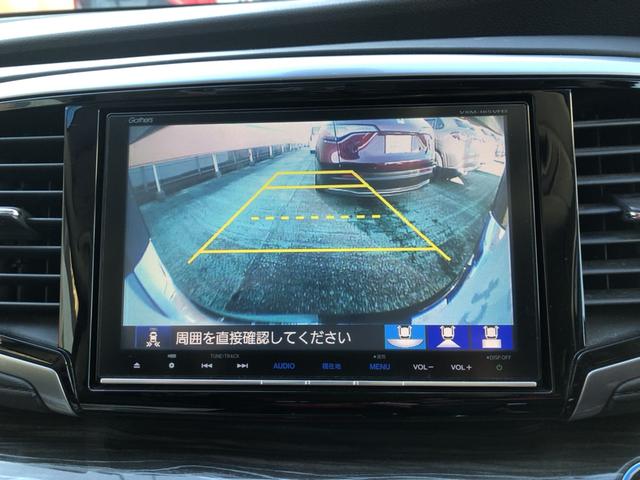 オデッセイハイブリッド ハイブリッドアブソルート・ホンダセンシングＥＸパック　純正ナビ　ＥＴＣ　ドラレコ　両側電動ドア　ＬＥＤ　アルミホイール　両側自動スライドドア　シートヒータ　キーレス　サイドエアバッグ　エコモード　ＤＶＤ再生可　本革シート　ＶＳＡ　スマキー　３列シート（6枚目）