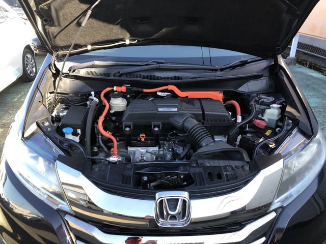 オデッセイハイブリッド ハイブリッドアブソルート・ホンダセンシングＥＸパック　純正ナビ　ＥＴＣ　ドラレコ　両側電動ドア　ＬＥＤ　アルミホイール　両側自動スライドドア　シートヒータ　キーレス　サイドエアバッグ　エコモード　ＤＶＤ再生可　本革シート　ＶＳＡ　スマキー　３列シート（36枚目）