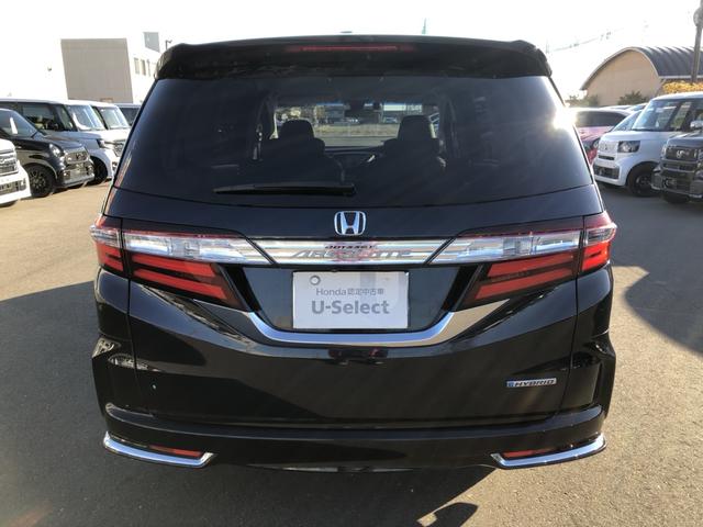 オデッセイハイブリッド ハイブリッドアブソルート・ホンダセンシングＥＸパック　純正ナビ　ＥＴＣ　ドラレコ　両側電動ドア　ＬＥＤ　アルミホイール　両側自動スライドドア　シートヒータ　キーレス　サイドエアバッグ　エコモード　ＤＶＤ再生可　本革シート　ＶＳＡ　スマキー　３列シート（41枚目）