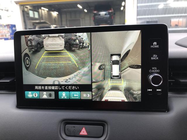 ヴェゼル ｅ：ＨＥＶＺ　純正ナビ　ＥＴＣ　前後ドラレコ　ＬＥＤ　アルミホイール　シートヒーター　衝突回避支援ブレーキ機能　１オナ　スマキ　Ｐトランク　フルオートエアコン　Ｄレコ　エアバッグ　両席エアバック　Ｒカメ　記録簿付（6枚目）