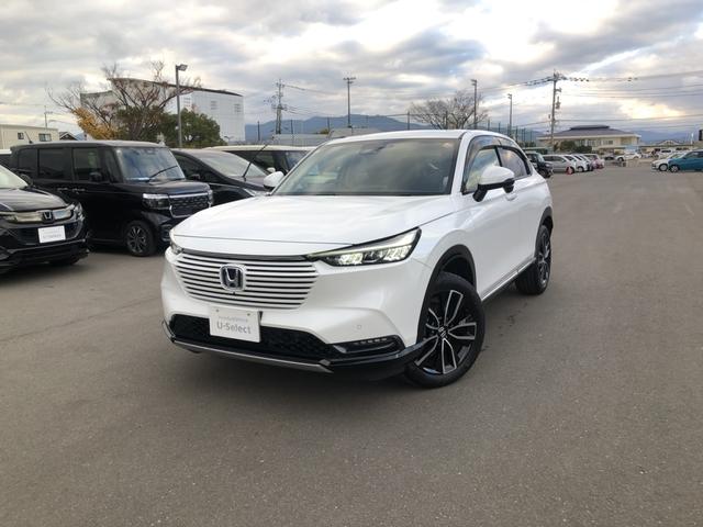 ヴェゼル ｅ：ＨＥＶＺ　純正ナビ　ＥＴＣ　前後ドラレコ　ＬＥＤ　アルミホイール　シートヒーター　衝突回避支援ブレーキ機能　１オナ　スマキ　Ｐトランク　フルオートエアコン　Ｄレコ　エアバッグ　両席エアバック　Ｒカメ　記録簿付（41枚目）