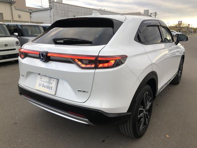 ヴェゼル ｅ：ＨＥＶＺ　純正ナビ　ＥＴＣ　前後ドラレコ　ＬＥＤ　アルミホイール　シートヒーター　衝突回避支援ブレーキ機能　１オナ　スマキ　Ｐトランク　フルオートエアコン　Ｄレコ　エアバッグ　両席エアバック　Ｒカメ　記録簿付（43枚目）