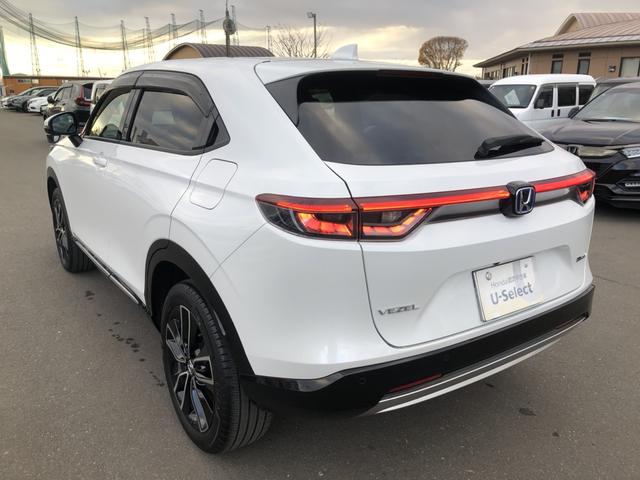 ヴェゼル ｅ：ＨＥＶＺ　純正ナビ　ＥＴＣ　前後ドラレコ　ＬＥＤ　アルミホイール　シートヒーター　衝突回避支援ブレーキ機能　１オナ　スマキ　Ｐトランク　フルオートエアコン　Ｄレコ　エアバッグ　両席エアバック　Ｒカメ　記録簿付（45枚目）