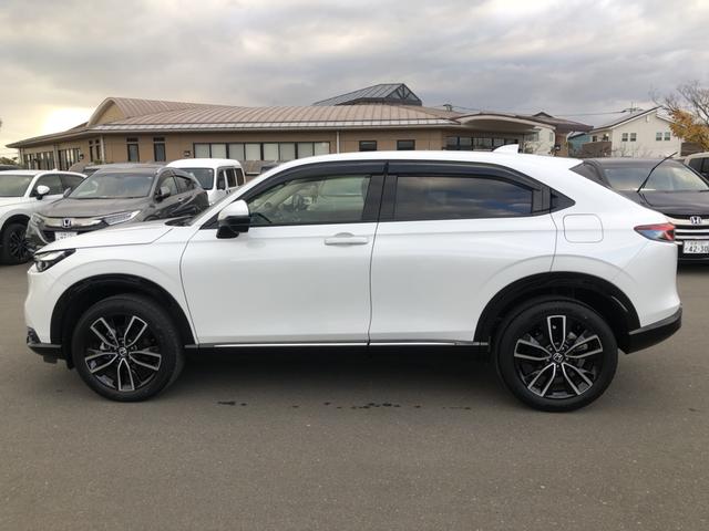 ヴェゼル ｅ：ＨＥＶＺ　純正ナビ　ＥＴＣ　前後ドラレコ　ＬＥＤ　アルミホイール　シートヒーター　衝突回避支援ブレーキ機能　１オナ　スマキ　Ｐトランク　フルオートエアコン　Ｄレコ　エアバッグ　両席エアバック　Ｒカメ　記録簿付（46枚目）