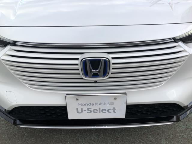 ヴェゼル ｅ：ＨＥＶＺ　純正ナビ　ＥＴＣ　前後ドラレコ　ＬＥＤ　アルミホイール　シートヒーター　衝突回避支援ブレーキ機能　１オナ　スマキ　Ｐトランク　フルオートエアコン　Ｄレコ　エアバッグ　両席エアバック　Ｒカメ　記録簿付（47枚目）