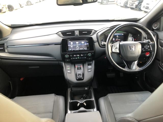 ＣＲ－Ｖハイブリッド ｅ：ＨＥＶＥＸ・ブラックエディション　純正ナビ　ＥＴＣ　シートヒーター　ＬＥＤ　アルミホイール　衝突被害軽減ブレーキ　ハンズフリーパワーテールゲート　禁煙車　キーレス　記録簿　ＤＶＤ再生　エアバッグ　インテリキー　電動シート　ＵＳＢ（2枚目）