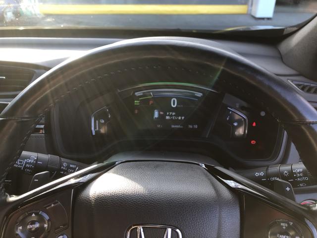 ＣＲ－Ｖハイブリッド ｅ：ＨＥＶＥＸ・ブラックエディション　純正ナビ　ＥＴＣ　シートヒーター　ＬＥＤ　アルミホイール　衝突被害軽減ブレーキ　ハンズフリーパワーテールゲート　禁煙車　キーレス　記録簿　ＤＶＤ再生　エアバッグ　インテリキー　電動シート　ＵＳＢ（9枚目）