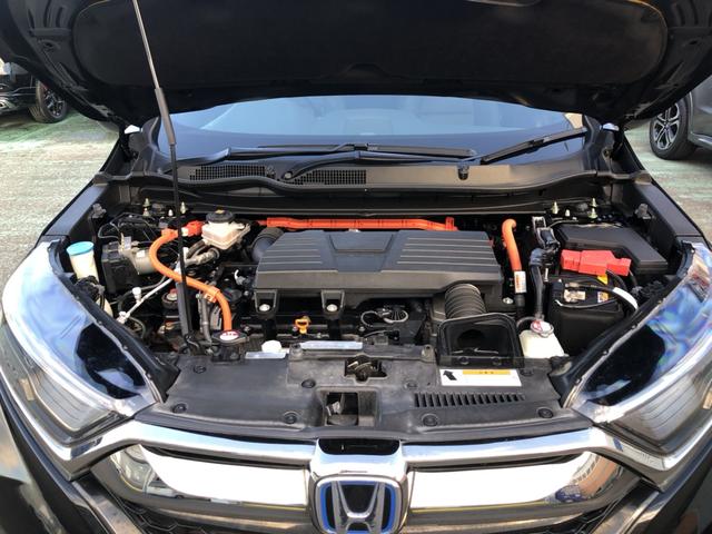 ＣＲ－Ｖハイブリッド ｅ：ＨＥＶＥＸ・ブラックエディション　純正ナビ　ＥＴＣ　シートヒーター　ＬＥＤ　アルミホイール　衝突被害軽減ブレーキ　ハンズフリーパワーテールゲート　禁煙車　キーレス　記録簿　ＤＶＤ再生　エアバッグ　インテリキー　電動シート　ＵＳＢ（41枚目）