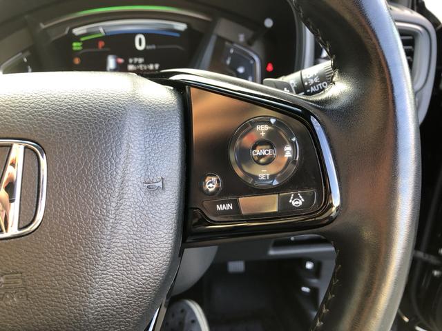 ＣＲ－Ｖハイブリッド ｅ：ＨＥＶＥＸ・ブラックエディション　純正ナビ　ＥＴＣ　シートヒーター　ＬＥＤ　アルミホイール　衝突被害軽減ブレーキ　ハンズフリーパワーテールゲート　禁煙車　キーレス　記録簿　ＤＶＤ再生　エアバッグ　インテリキー　電動シート　ＵＳＢ（65枚目）