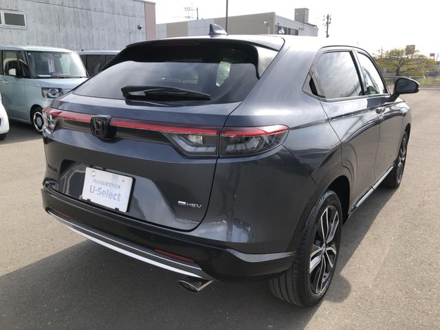 ヴェゼル ｅ：ＨＥＶＺ　試乗車アップ　純正ナビ　ＥＴＣ　前後ドラレコ　ＬＥＤ　アルミホイール　衝突回避支援ブレーキ機能　スマキ　Ｐトランク　フルオートエアコン　Ｄレコ　エアバッグ　両席エアバック　Ｒカメ　記録簿付　ソナー（45枚目）