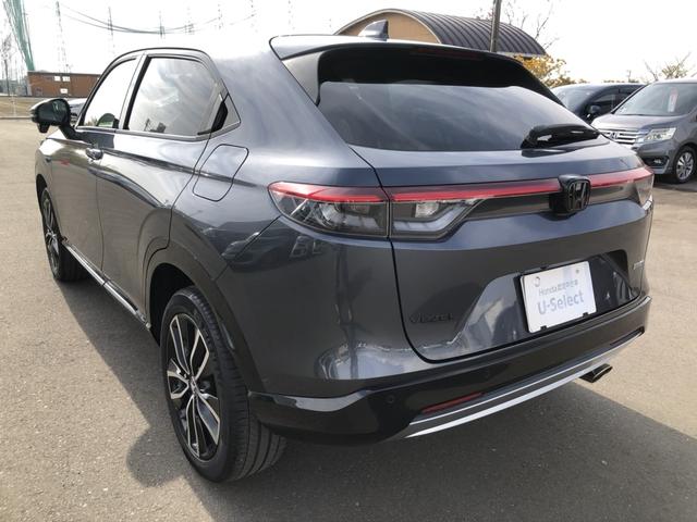 ヴェゼル ｅ：ＨＥＶＺ　試乗車アップ　純正ナビ　ＥＴＣ　前後ドラレコ　ＬＥＤ　アルミホイール　衝突回避支援ブレーキ機能　スマキ　Ｐトランク　フルオートエアコン　Ｄレコ　エアバッグ　両席エアバック　Ｒカメ　記録簿付　ソナー（47枚目）