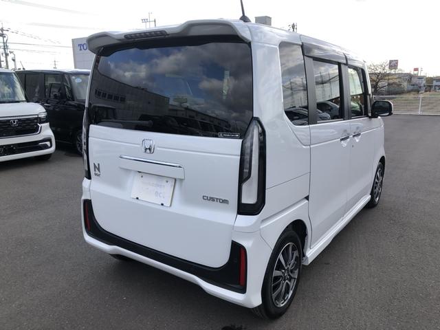 Ｎ－ＢＯＸカスタム ベースグレード　試乗車アップ　純正ナビ　ＥＴＣ　ドラレコ　片側電動スライドドア　ＬＥＤ　ＵＳＢ接続　ＣＭＢＳ　Ｄレコ　禁煙　ベンチシート　オートエアコン　スマートキ　盗難防止装置　クルコン　バックカメラ　フルセグＴＶ（41枚目）