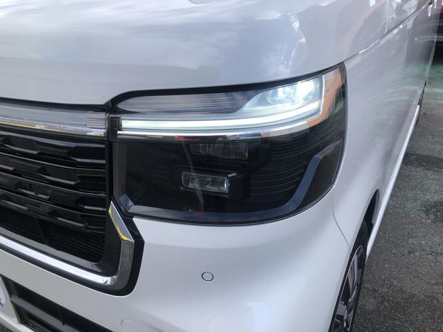 Ｎ－ＢＯＸカスタム ベースグレード　試乗車アップ　純正ナビ　ＥＴＣ　ドラレコ　片側電動スライドドア　ＬＥＤ　ＵＳＢ接続　ＣＭＢＳ　Ｄレコ　禁煙　ベンチシート　オートエアコン　スマートキ　盗難防止装置　クルコン　バックカメラ　フルセグＴＶ（46枚目）