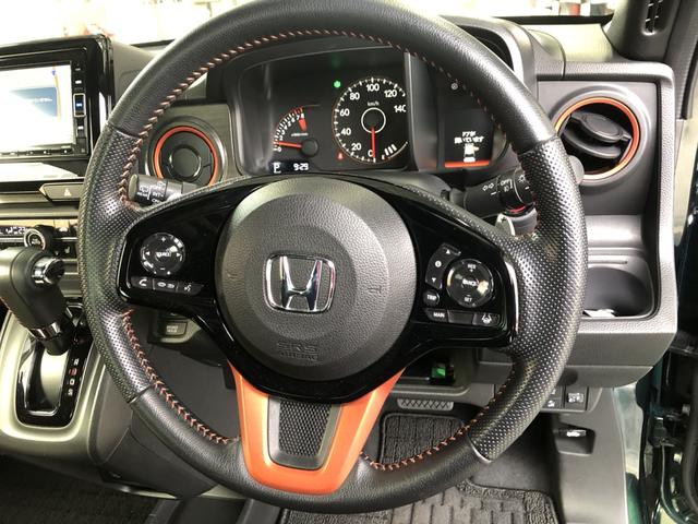 N-ONE RS 純正ナビ ETC 前後ドラレコ LED アルミホイール シートヒーター サイドカーテンエアバック 記録簿 クリアランスソナー 横滑り防止機能 インテリキー AAC オートクルーズコントロール Bカメ(10枚目)