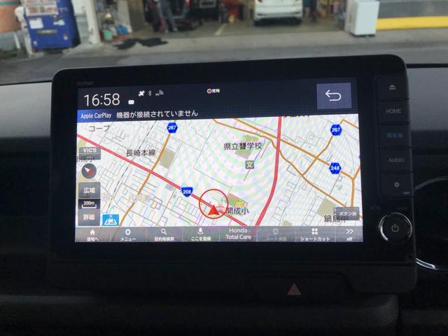 Ｎ－ＢＯＸカスタム ベースグレード　試乗車アップ　純正ナビ　ドラレコ　両側電動ドア　ＬＥＤ　アルミホイール　Ｗ電動ドア　ＵＳＢ接続　ＣＭＢＳ　Ｄレコ　禁煙　ベンチシート　オートエアコン　スマートキ　盗難防止装置　クルコン　バックカメラ（5枚目）