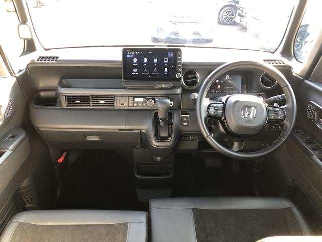 Ｎ－ＢＯＸカスタム ターボ　試乗車アップ　純正ナビ　ＥＴＣ　前後ドラレコ　両側電動スライドドア　イモビライザー　衝突被害軽減　禁煙　ベンチシート　キーフリー　Ｐセンサー　ＥＳＣ　パワステ　ＤＶＤ再生　両席エアバック　ターボ車（3枚目）