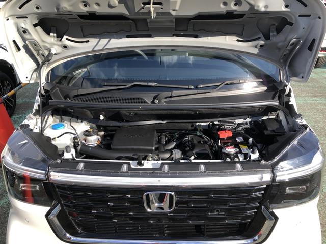 Ｎ－ＢＯＸカスタム ベースグレード　レンタカーアップ　純正ナビ　ＥＴＣ　ドラレコ　両側電動ドア　Ｗ電動ドア　ＵＳＢ接続　ＣＭＢＳ　Ｄレコ　禁煙　ベンチシート　オートエアコン　スマートキ　ＬＥＤ　盗難防止装置　クルコン　バックカメラ（35枚目）