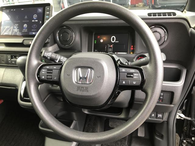 Ｎ－ＢＯＸカスタム ベースグレード　試乗車アップ　純正ナビ　ドラレコ　片側電動スライドドア　ＵＳＢ接続　ＣＭＢＳ　Ｄレコ　禁煙　ベンチシート　オートエアコン　スマートキ　ＬＥＤ　盗難防止装置　クルコン　バックカメラ　フルセグＴＶ　ＥＳＣ（9枚目）