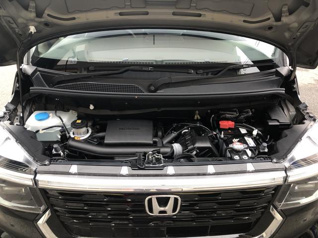 Ｎ－ＢＯＸカスタム ベースグレード　試乗車アップ　純正ナビ　ドラレコ　片側電動スライドドア　ＵＳＢ接続　ＣＭＢＳ　Ｄレコ　禁煙　ベンチシート　オートエアコン　スマートキ　ＬＥＤ　盗難防止装置　クルコン　バックカメラ　フルセグＴＶ　ＥＳＣ（32枚目）