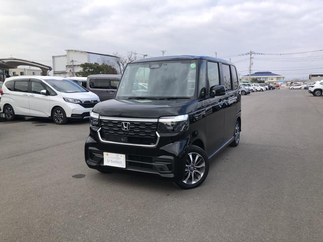 Ｎ－ＢＯＸカスタム ベースグレード　試乗車アップ　純正ナビ　ドラレコ　片側電動スライドドア　ＵＳＢ接続　ＣＭＢＳ　Ｄレコ　禁煙　ベンチシート　オートエアコン　スマートキ　ＬＥＤ　盗難防止装置　クルコン　バックカメラ　フルセグＴＶ　ＥＳＣ（33枚目）