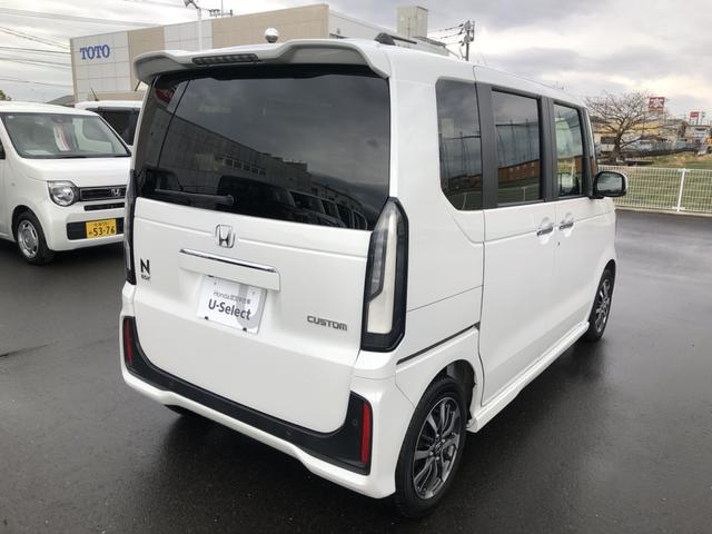 Ｎ－ＢＯＸカスタム ベースグレード　レンタカーアップ　両側電動スライドドア　シートヒーター　ドラレコ　Ｂｌｕｅｔｏｏｔｈ　Ｗ電動ドア　ＣＭＢＳ　Ｄレコ　禁煙　ベンチシート　オートエアコン　スマートキ　ＬＥＤ　盗難防止装置　クルコン（32枚目）
