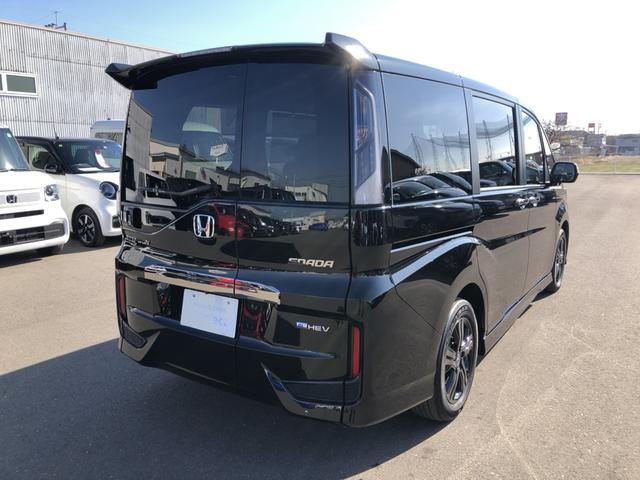 ステップワゴンスパーダ ｅ：ＨＥＶスパーダＧ・ＥＸホンダセンシング　純正ナビ　ＥＴＣ　前後ドラレコ　両側電動ドア　ＬＥＤ　アルミホイール　エアバック　地デジ　クルコン　サイドエアバッグ　シ－トヒ－タ－　衝突軽減システム　１オーナー　スマキー　禁煙　ＵＳＢ接続　ＡＢＳ（40枚目）