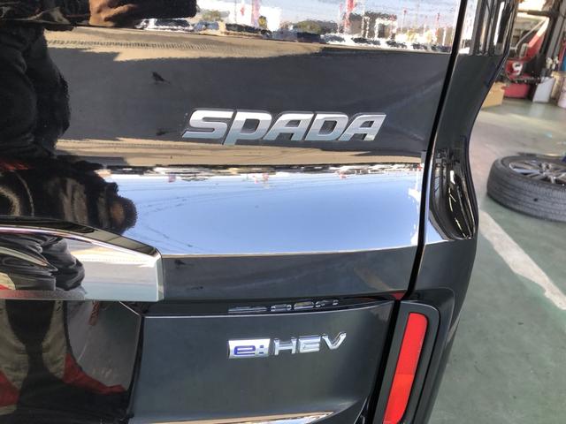 ステップワゴンスパーダ ｅ：ＨＥＶスパーダＧ・ＥＸホンダセンシング　純正ナビ　ＥＴＣ　前後ドラレコ　両側電動ドア　ＬＥＤ　アルミホイール　エアバック　地デジ　クルコン　サイドエアバッグ　シ－トヒ－タ－　衝突軽減システム　１オーナー　スマキー　禁煙　ＵＳＢ接続　ＡＢＳ（54枚目）